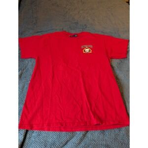Vintage Y2K Sonoma Crazy Aces Tattoo T Shirt Red Size Large